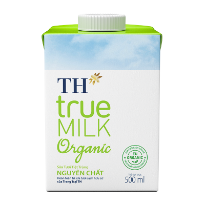 Sữa Tươi Hữu Cơ TH True MILK Organic - Hoàn toàn Từ Sữa Tươi Sạch Nguyên Chất