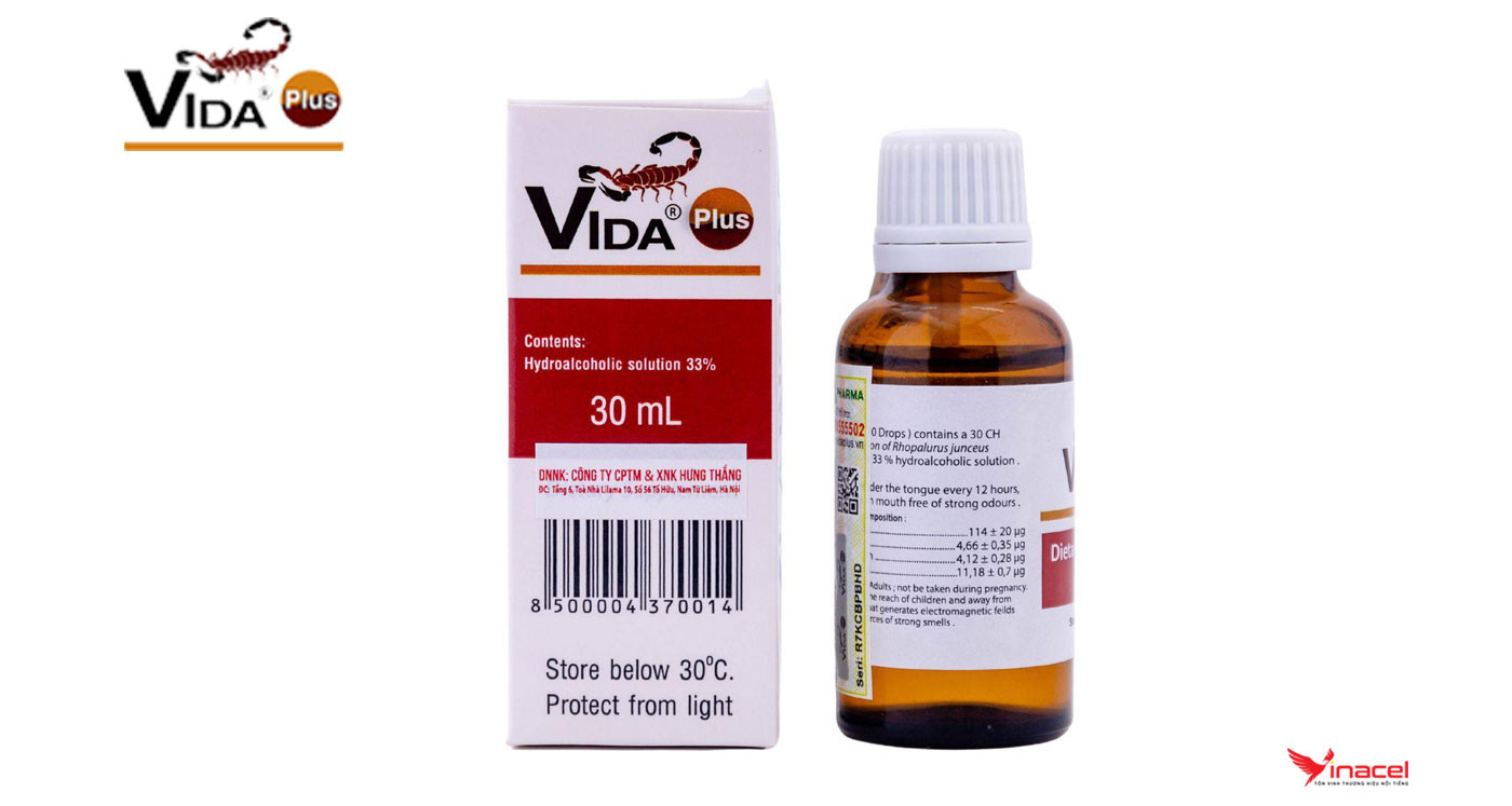 TPBVSK Vida Plus HT Pharma - Nọc Bọ Cạp Xanh Cuba