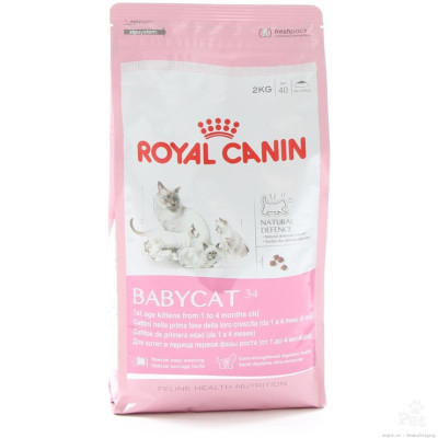 Thức ăn cho mèo Royal Canin BabyCat 34