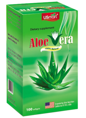 Thực phẩm bảo vệ sức khỏe Viên nang mềm Aloe vera