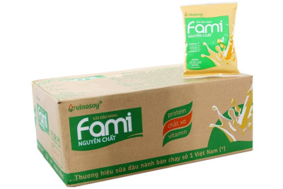 Sữa đậu nành Fami nguyên chất