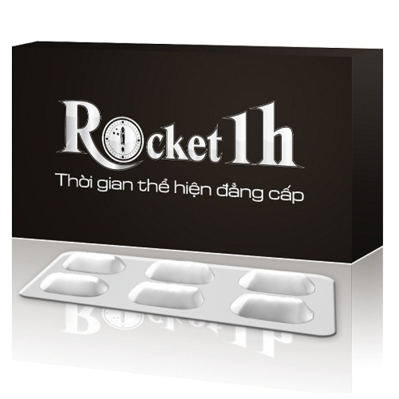 Viên uống Rocket 1h - Thuốc tăng cường sinh lý nam