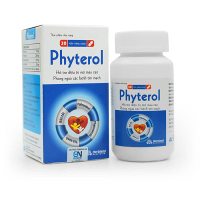 Thực phẩm chức năng viên uống hạ Cholesterol Phyterol
