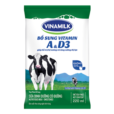 Sữa bịch dinh dưỡng Vinamilk