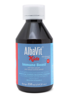 Siro Albavit Kids Immune Boost: Giúp trẻ khỏe mạnh và cao lớn 