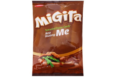 Kẹo cứng Migita hương me túi 400g