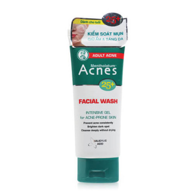 Gel rửa mặt ngừa mụn Acnes 25+ Facial Wash
