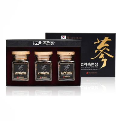 Hắc sâm khô thái lát Daedong Korean Black Ginseng 75g x 3 lọ