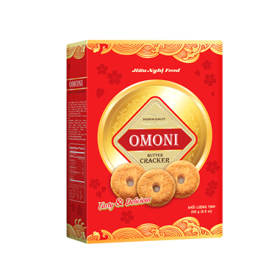 Bánh cracker Omoni Hữu Nghị