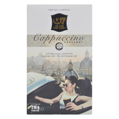 Cà phê Cappuccino Hương Hazenut Trung Nguyên