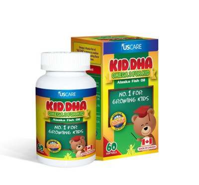 Thực phẩm Bảo vệ sức khỏe Viên nang mềm Kid DHA