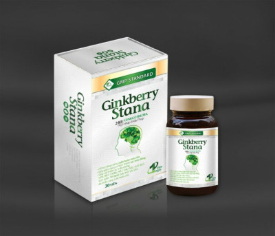 Thực phẩm bảo vệ sức khỏe não bộ Ginkberry - Dược phẩm STANA Việt Nam