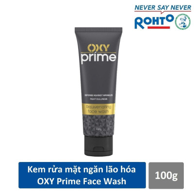 Kem rửa mặt Oxy Prime Rejuvenating Face Wash Rohto