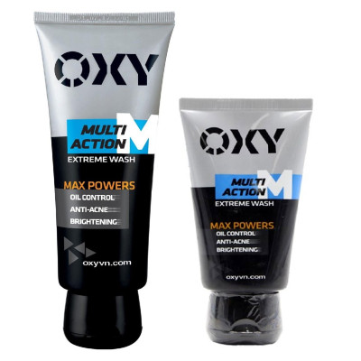 Kem rửa mặt Oxy Multi Action Extreme Wash Rohto