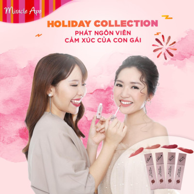 Son Miracle Apo Lip Lacquer Matte Holiday Collection Rohto