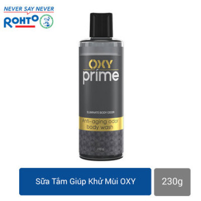 Sữa tắm khử mùi Oxy Prime Anti-aging Odor Body Wash Rohto