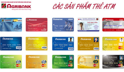 Các loại thẻ ngân hàng ATM Agribank