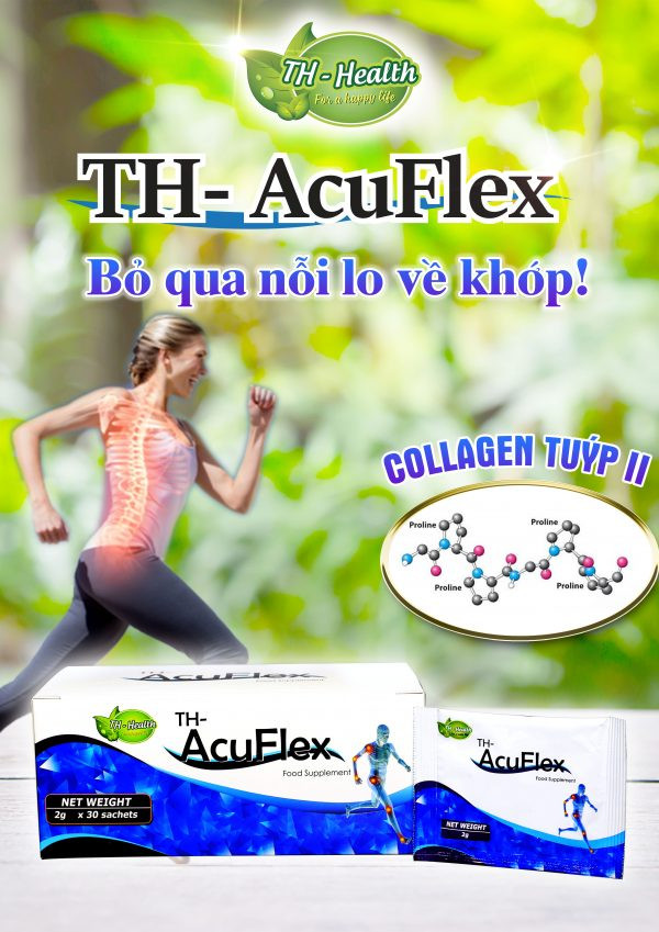 Thực phẩm bảo vệ sức khỏe TH Acuflex - TH Health - Hỗ Trợ Về Xương Khớp