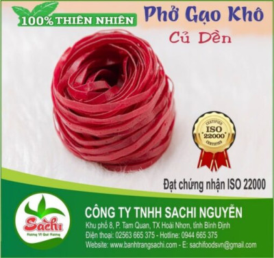 Các Loại Phở Gạo Rau Củ Organic Sachi - SP OCOP 4 Sao Bình Định