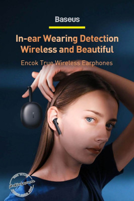 Tai nghe True Wireless Baseus Encok True Wireless Earphones W05