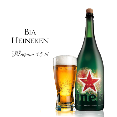Bia Heineken Magnum Hà Lan 1.5 Lít