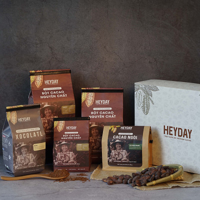 Cacao Ngòi Cocoa NNibs Heyday – Hạt Cacao Rang Vỡ 