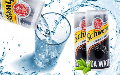 Nước Soda Schweppes 24 lon 330ml