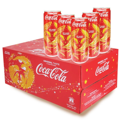 Nước ngọt Coca-Cola thùng 24 lon