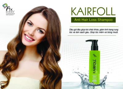 Dầu gội trị rụng tóc Fixderma Kairfoll Shampoo Hùng Lợi