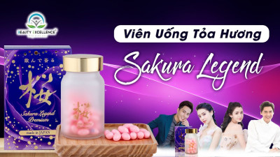 Viên uống tỏa hương Sakura Legend Premium Beauty Excellence