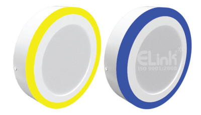 Đèn ốp nổi Elink EPO xanh vàng tròn