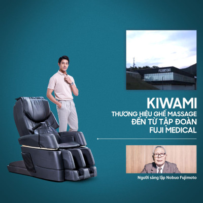 Ghế Massage Kiwami 4D-970 Japan Okasa - Chăm Sóc Chuyên Sâu