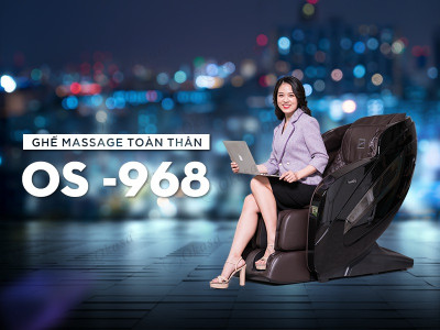 Ghế Massage OS-968 Okasa - Đáp Ứng Tốt Nhu Cầu Thư Giãn Và Trị Liệu