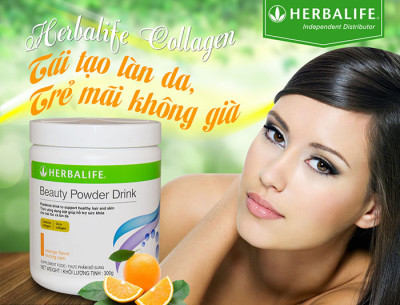TPBVSK Thức Uống Dạng Bột Beauty Powder Drink Hương Cam Herbalife 