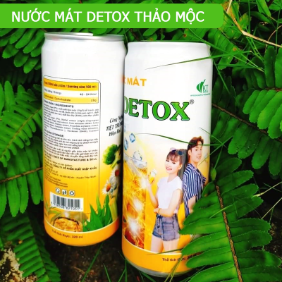 Thùng Nước Mát Detox 24 Lon Khánh Thu - SP Ocop 4 Sao Đồng Tháp