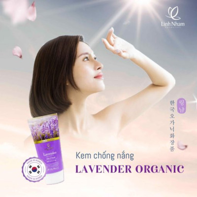 Kem Chống Nắng Lavender Organic Linh Nhâm