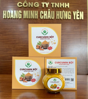 Bột Curcumin 95% Hoàng Minh Châu – SP OCOP 4 Sao Quốc Gia