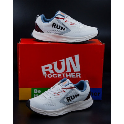 Giày Thể Thao Chạy Bộ Sneaker Màu Trắng RT06 Run Together - Chất Liệu Cao Cấp, Mềm Mại