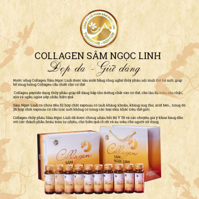 Nước Uống Collagen Sâm Ngọc Linh Tumơrông - SP OCOP 4 Sao Kon Tum