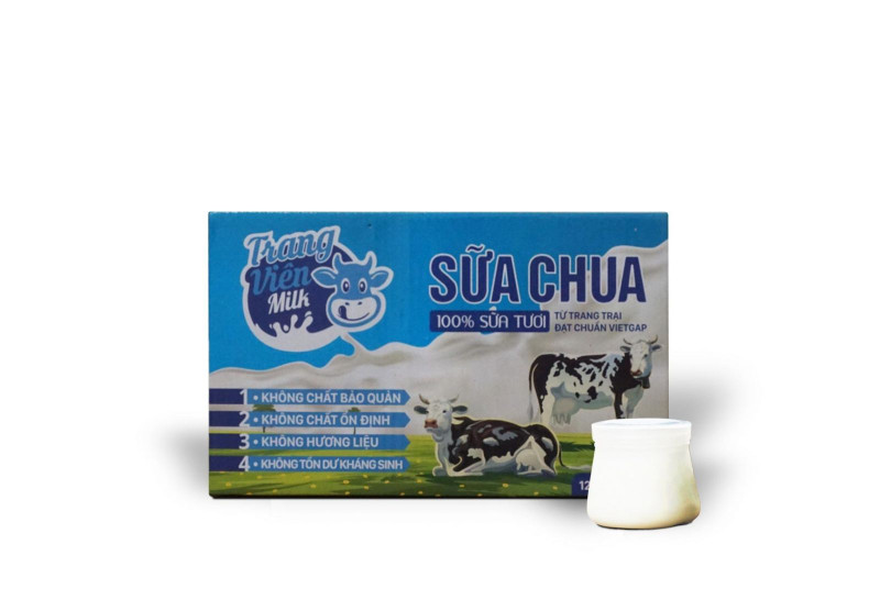 Sữa Chua Ăn Có Đường Trang Viên Ba Vì - SP OCOP 4 Sao Hà Nội