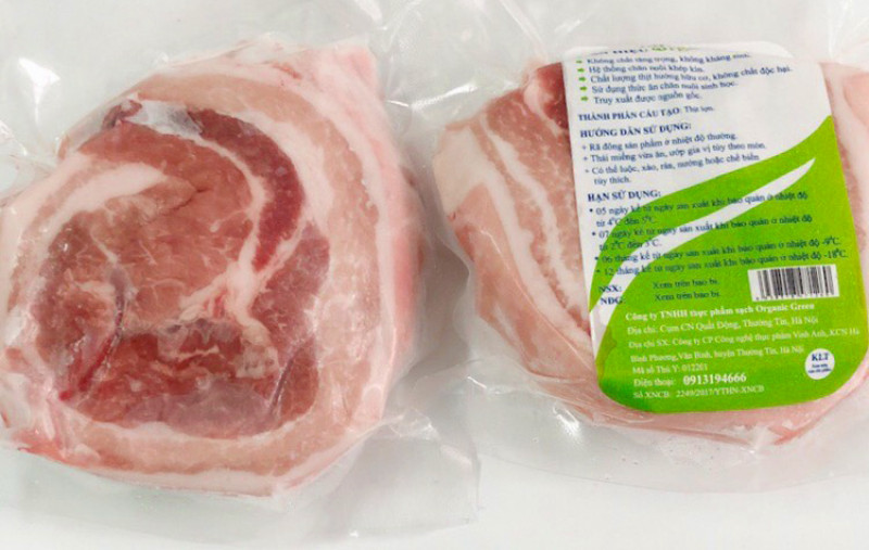 Thịt Ba Chỉ Organic Green – SP OCOP 4 Sao Hà Nội