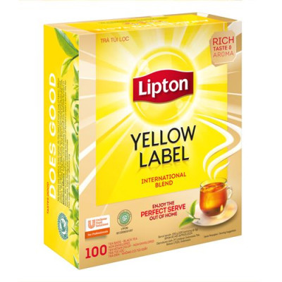 Trà Lipton nhãn vàng 100 túix2g Unilever