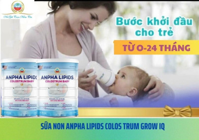 Sữa Non Anpha Lipids Colostrum Baby Vì Người Việt - Độ Dinh Dưỡng Cao