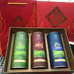 Bộ hộp quà 3 in 1 - Kim Tuyên, Oolong, SenCha Tam Đường - OCOP 4 Sao Tỉnh Lai Châu 
