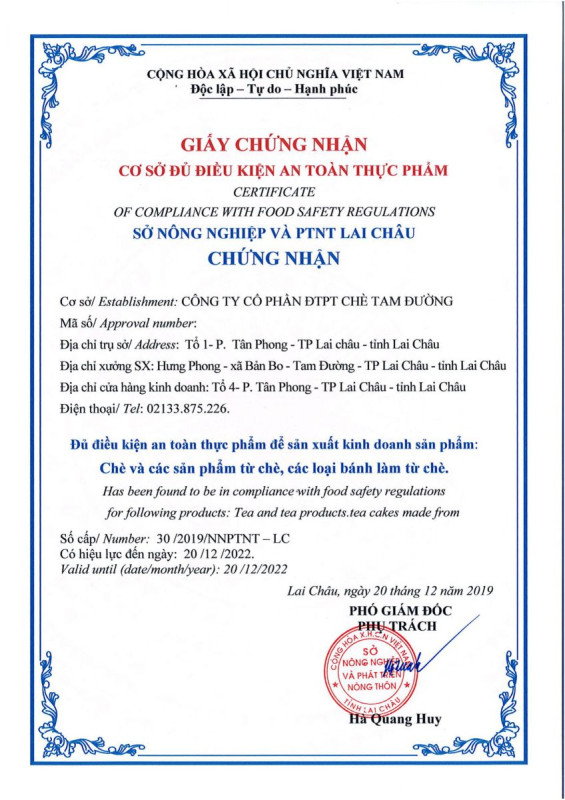 Bộ hộp quà 3 in 1 - Kim Tuyên, Oolong, SenCha Tam Đường - OCOP 4 Sao Tỉnh Lai Châu 