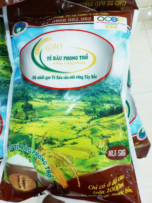 Gạo tẻ râu Phong Thổ - OCOP 3 Sao Lai Châu