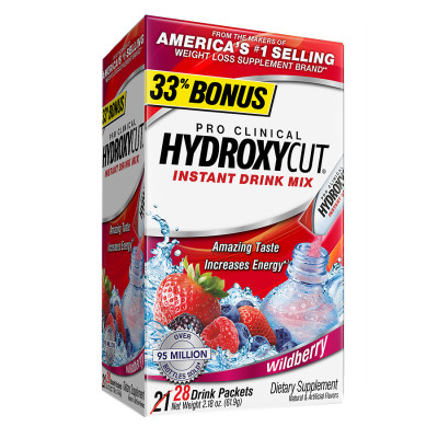 Bột giảm cân hương trái cây Hydroxycut Drink Mix