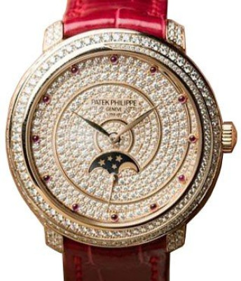Đồng hồ đeo tay nữ Patek Philippe Complications vàng hồng