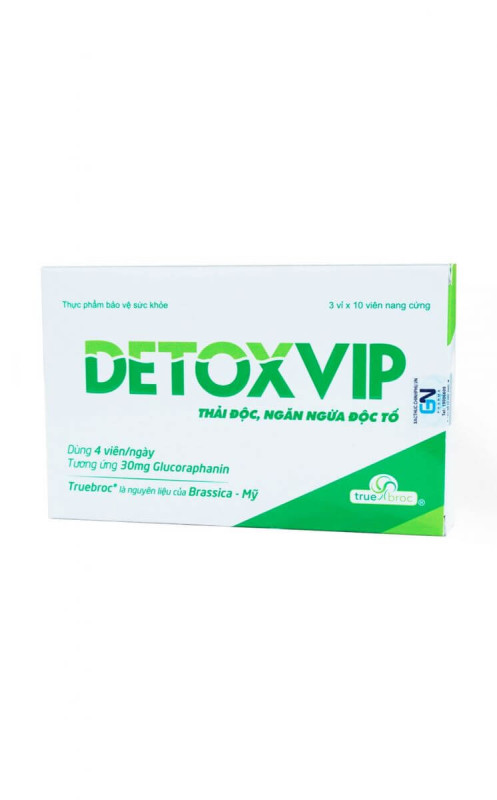 TPCN. Viên uống thải độc tế bào DetoxVIP
