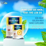 Sữa Nghệ Golden Milk Nano Curcumin An Phúc Group - Hỗ Trợ Điều Trị Viêm Loét Dạ Dày, Tá Tràng